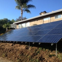 11.8千瓦太阳能电力系统在Escondido，加利福尼亚州