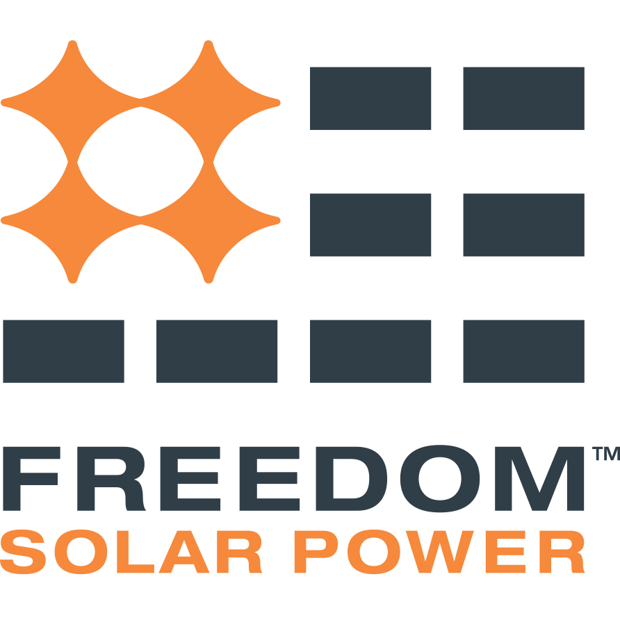 Sunpower由Freedom Solar Power标识