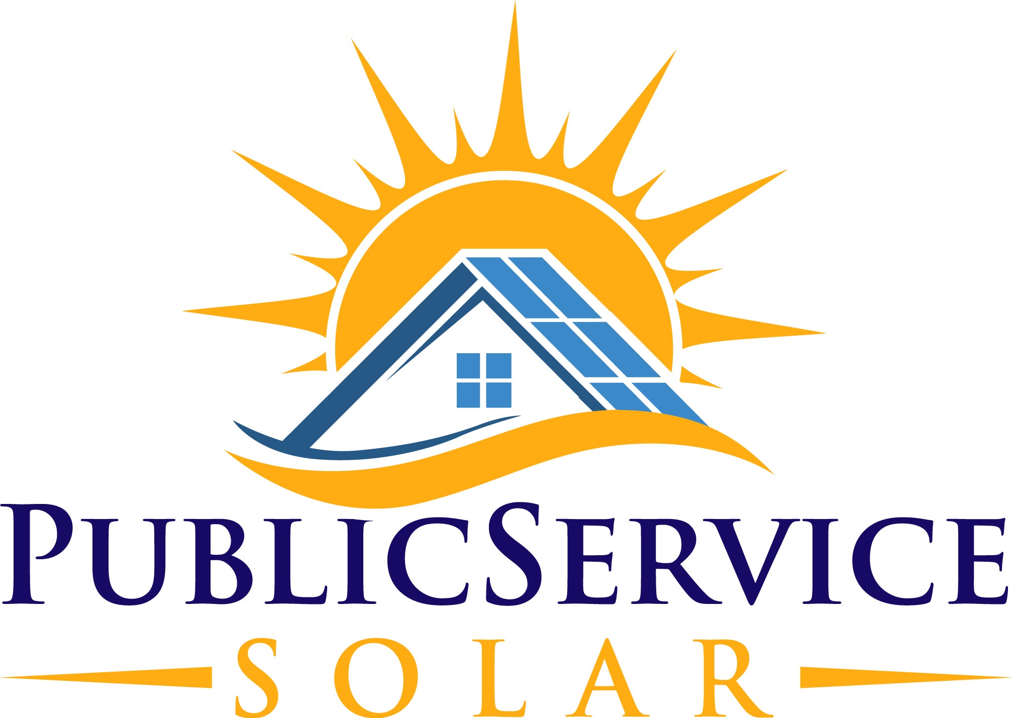 公共服务太阳能标志