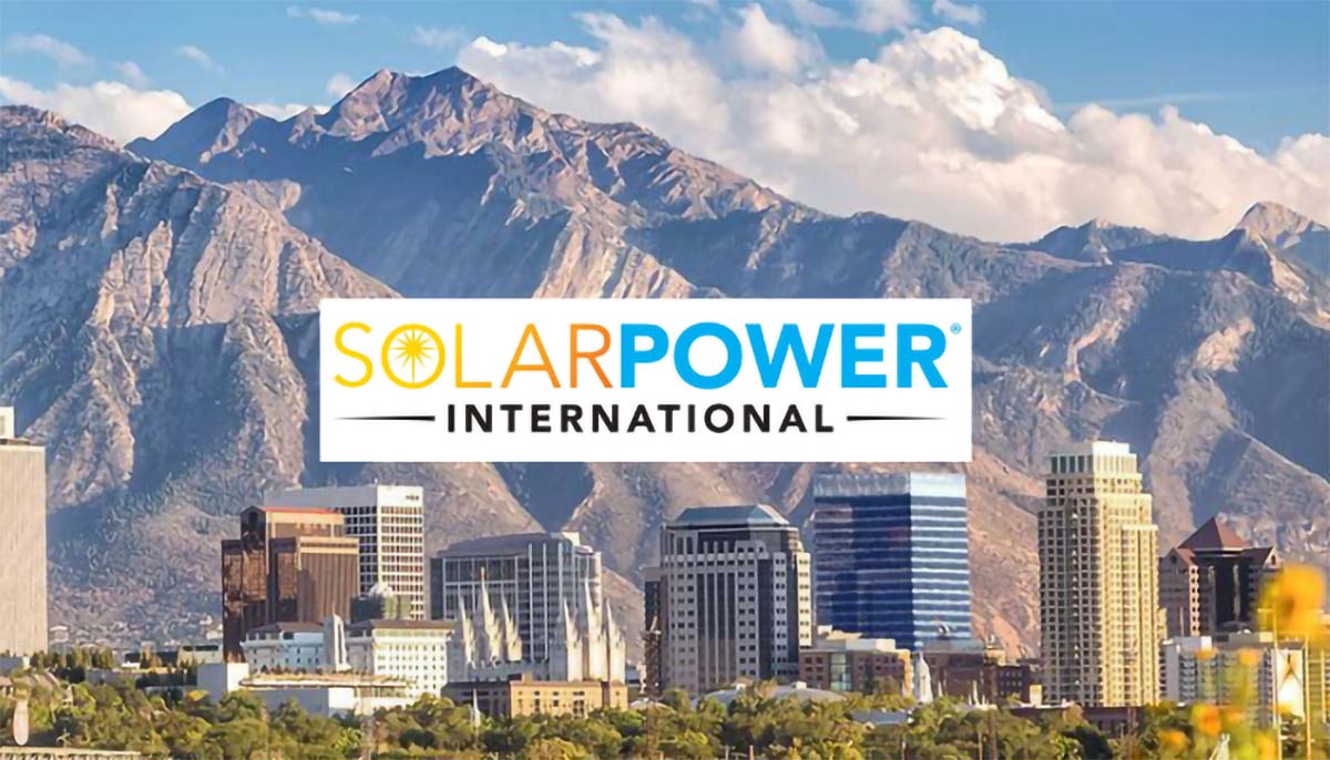 国际太阳能公司印制了盐湖城的风景如画的图像。