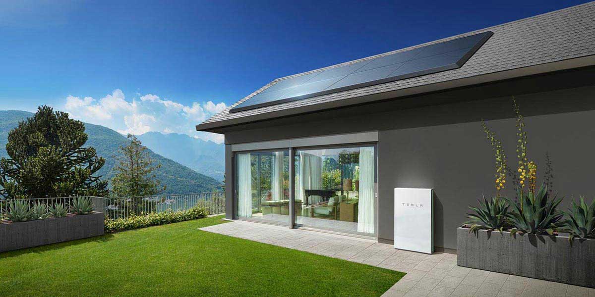 特斯拉屋顶太阳能电池板